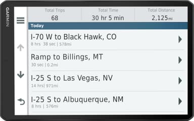 Garmin Dezl LGV1000 GPS til lastbil (sort)