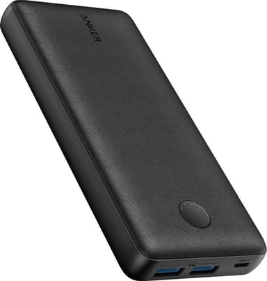 Anker PowerCore Essential 20.000mAh powerbank (sort)