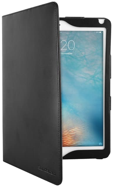 Sandstrøm lædercover til iPad 9.7"/ Air/Air 2/Pro 9.7 (sort)