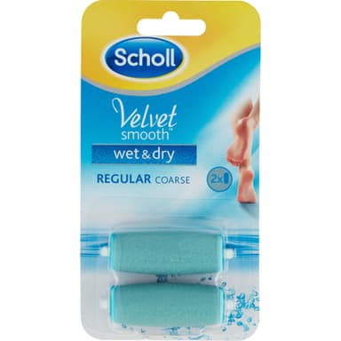 Scholl Velvet Smooth Pedi Wet&Dry rullehoveder