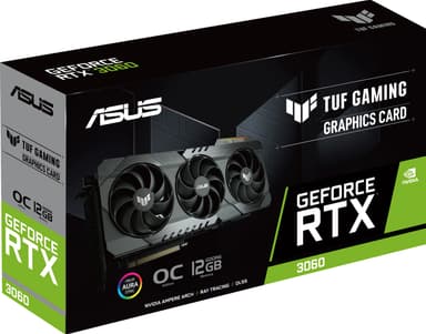 ASUS GeForce RTX 3060 TUF 12GB graphics card