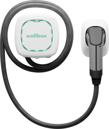 Wallbox Pulsar Plus Smart biloplader 7m Type 2 (hvid)