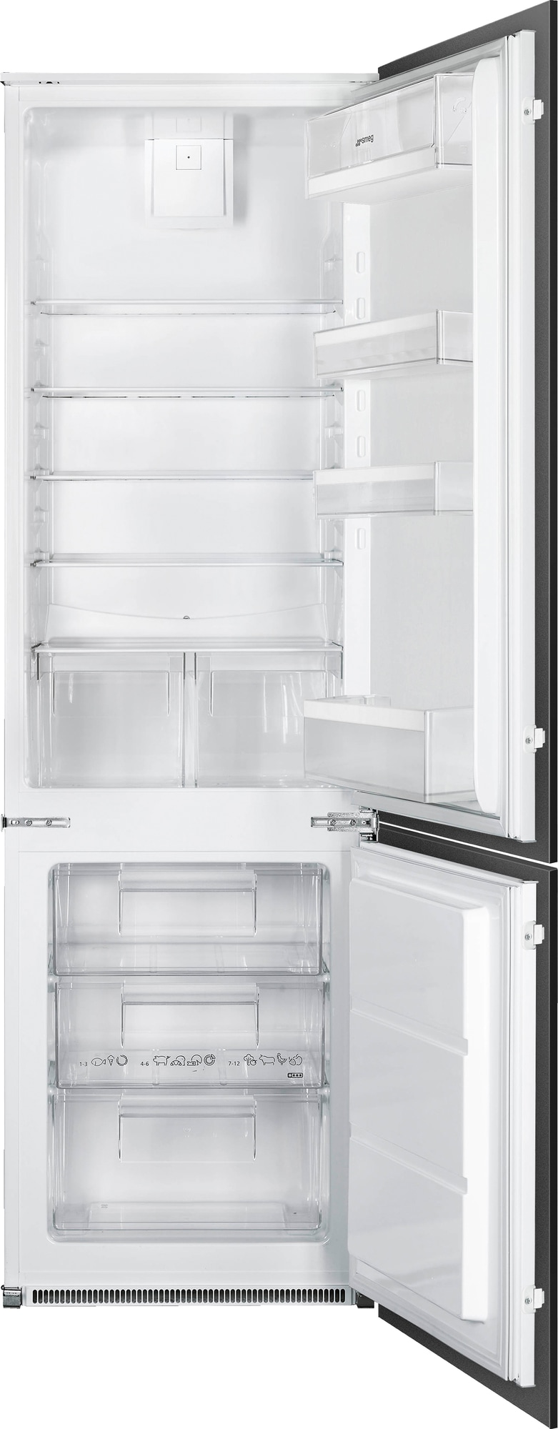 Billede af Smeg køleskab/fryser C41721F indbygget