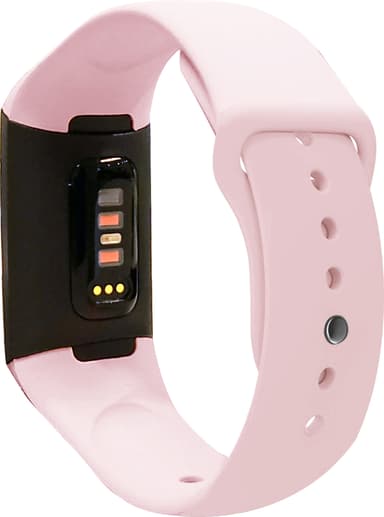 Puro Icon sportsrem i silikone til Fitbit Charge 4/3 (rose)