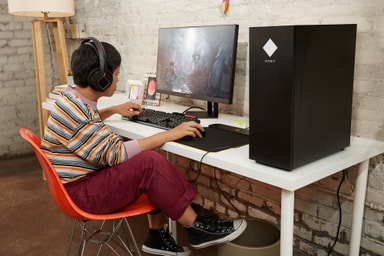 HP Omen 25L I7 11 16 1000 3070 Station r Gaming Computer Elgiganten