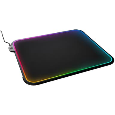 SteelSeries QcK Prism musemåtte med to overflader