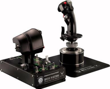 Thrustmaster Hotas Warthog PC gashåndtag og stick
