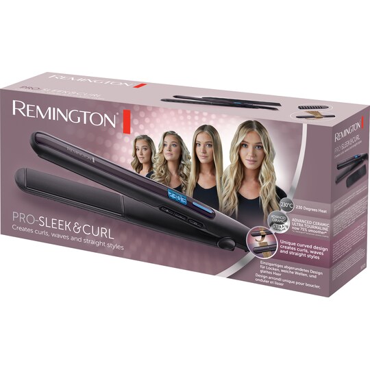 Remington PRO-Sleek&Curl glattejern S6505