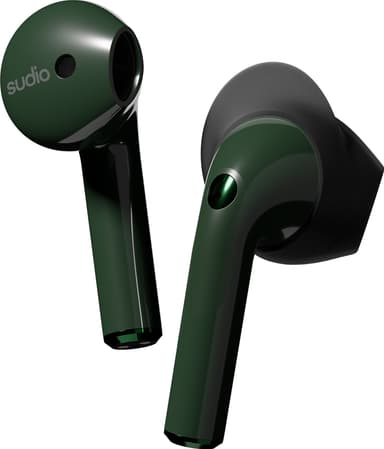 Sudio Nio true wireless in-ear høretelefoner (grøn)