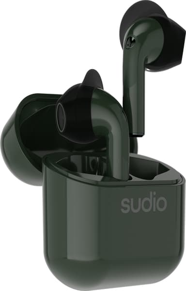 Sudio Nio true wireless in-ear høretelefoner (grøn)