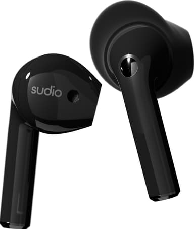 Sudio Nio true wireless in-ear høretelefoner (sort)