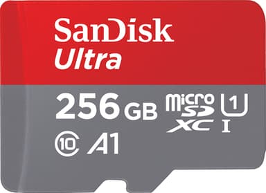 Sandisk Ultra 256GB mSDXC hukommelseskort til Chromebook
