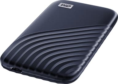 WD My Passport bærbar SSD 500 GB (midnight blue)