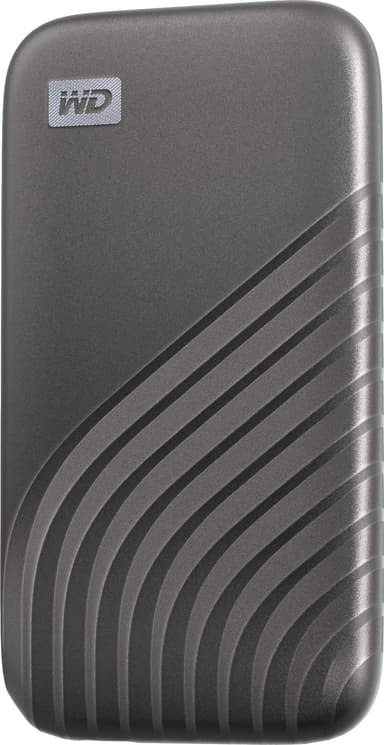 WD My Passport bærbar SSD 2 TB (space grey)