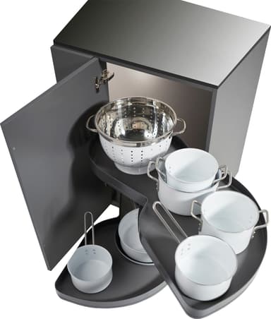 Epoq LeMans Arena Pure højre hjørnekarousel (anthracite)
