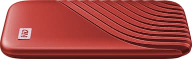 WD My Passport bærbar SSD 2 TB (rød)