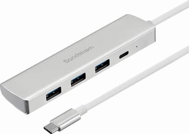 Penge gummi Theseus punkt Sandstrøm USB-C 3.1 hub | Elgiganten