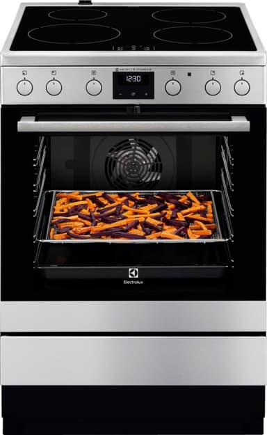 Electrolux komfur EKI65591OX (rustfrit stål)