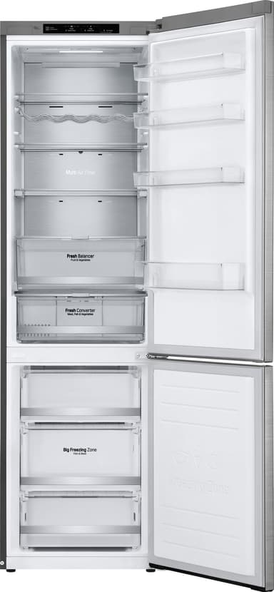 LG køle/fryseskab GBB92STBAP (rustfrit stål)