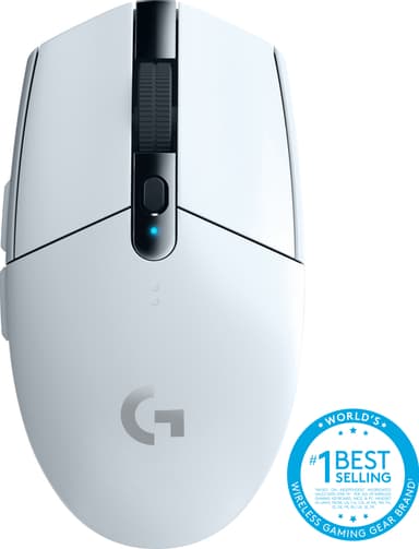 Logitech G305 trådløs gaming mus (hvid)