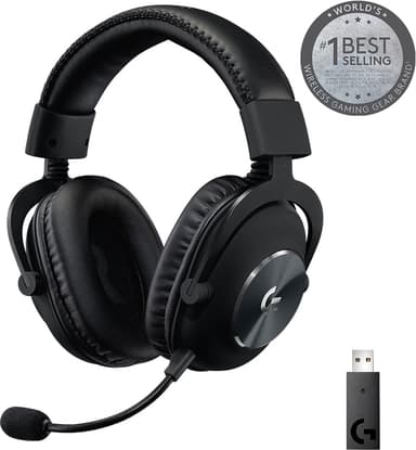 Logitech G Pro X Lightspeed trådløst gaming headset Elgiganten