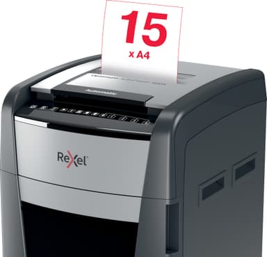 Rexel Optimum AutoFeed+ 600X cross-cut makulator
