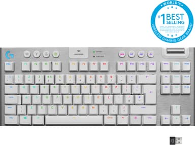 Logitech G915 Lightspeed tenkeyless trådløst gamingtastatur