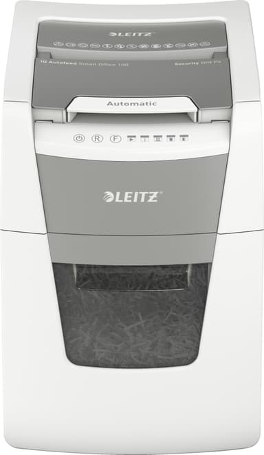 Leitz IQ AutoFeed SmallOffice 100 P4 tværskåret makulator