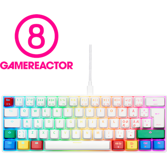NOS C-450 Mini PRO RGB gaming-tastatur (RGBY)