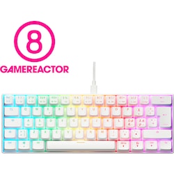 NOS C-450 Mini PRO RGB gaming-tastatur (hvid)