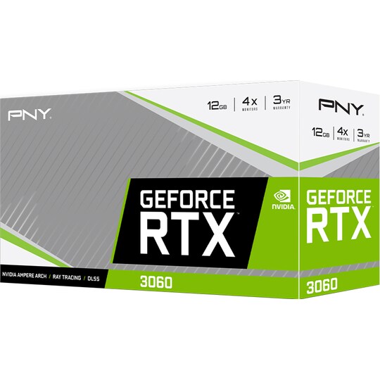 PNY GEFORCE RTX 3060 12GB UPRISING Dual Fan Edition grafikkort