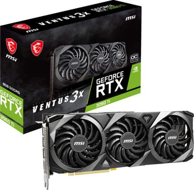 MSI GeForce RTX3060Ti VENTUS 3X OC 8GB grafikkort