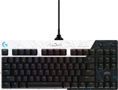 Logitech G Pro Lol K/DA gaming tastatur (nordisk layout)