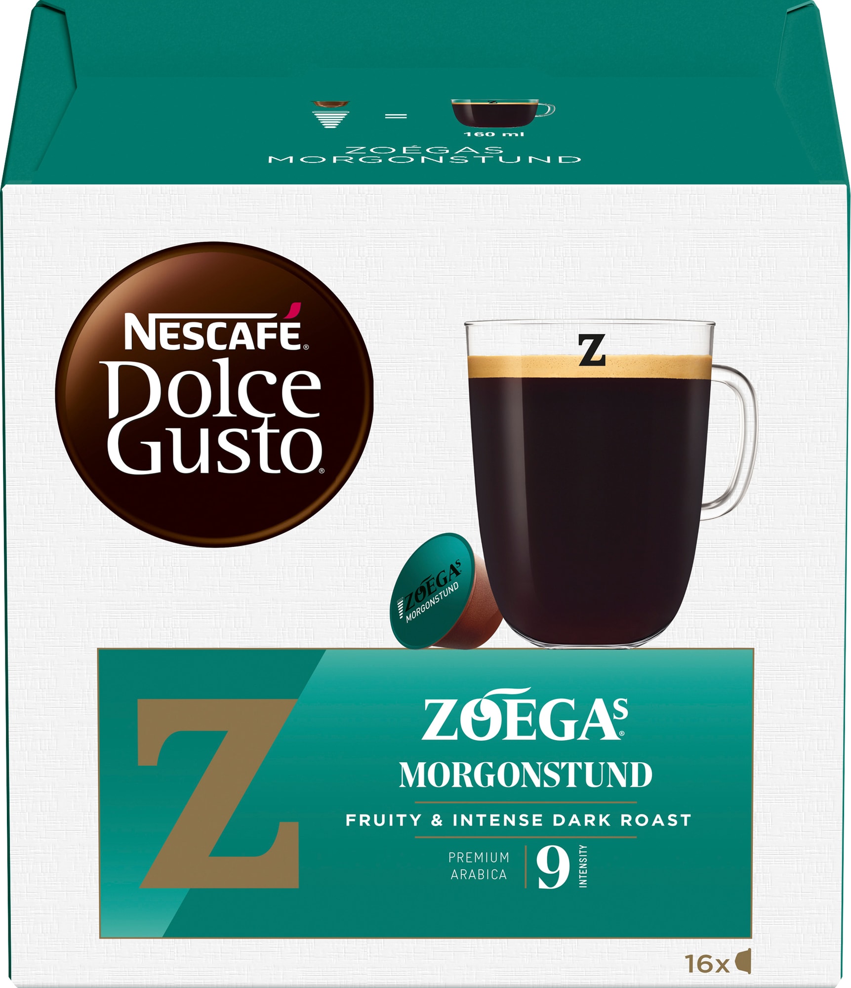 NESCAFÃÂ® Dolce GustoÂ® Zoégas Morning blend kaffekapsler 12468698