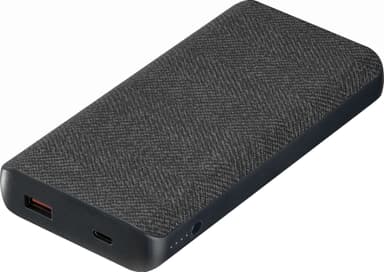 Sandstrøm 15.000mAh powerbank med PD og QC 45W (sort)