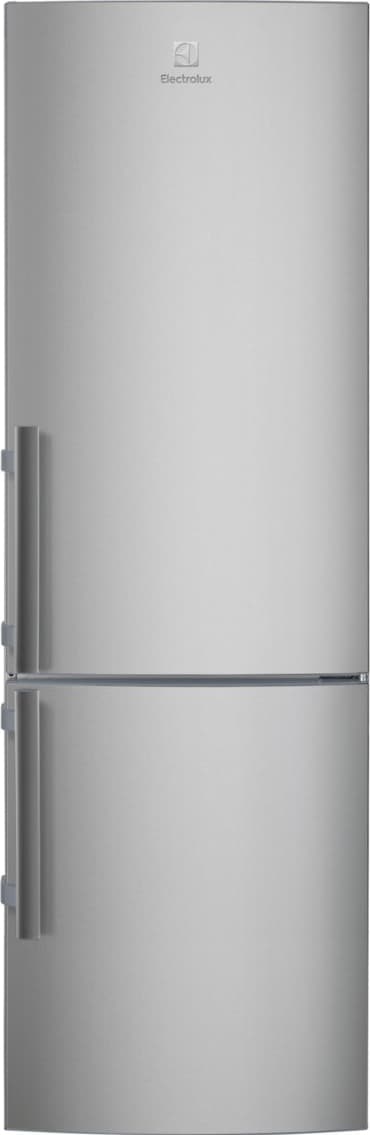 Electrolux kølefryseskab LNT5NF33X3 (Grå + rustfrit stål) thumbnail
