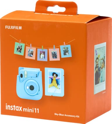 Fujifilm Instax Mini 11 tilbehørssæt (blå)