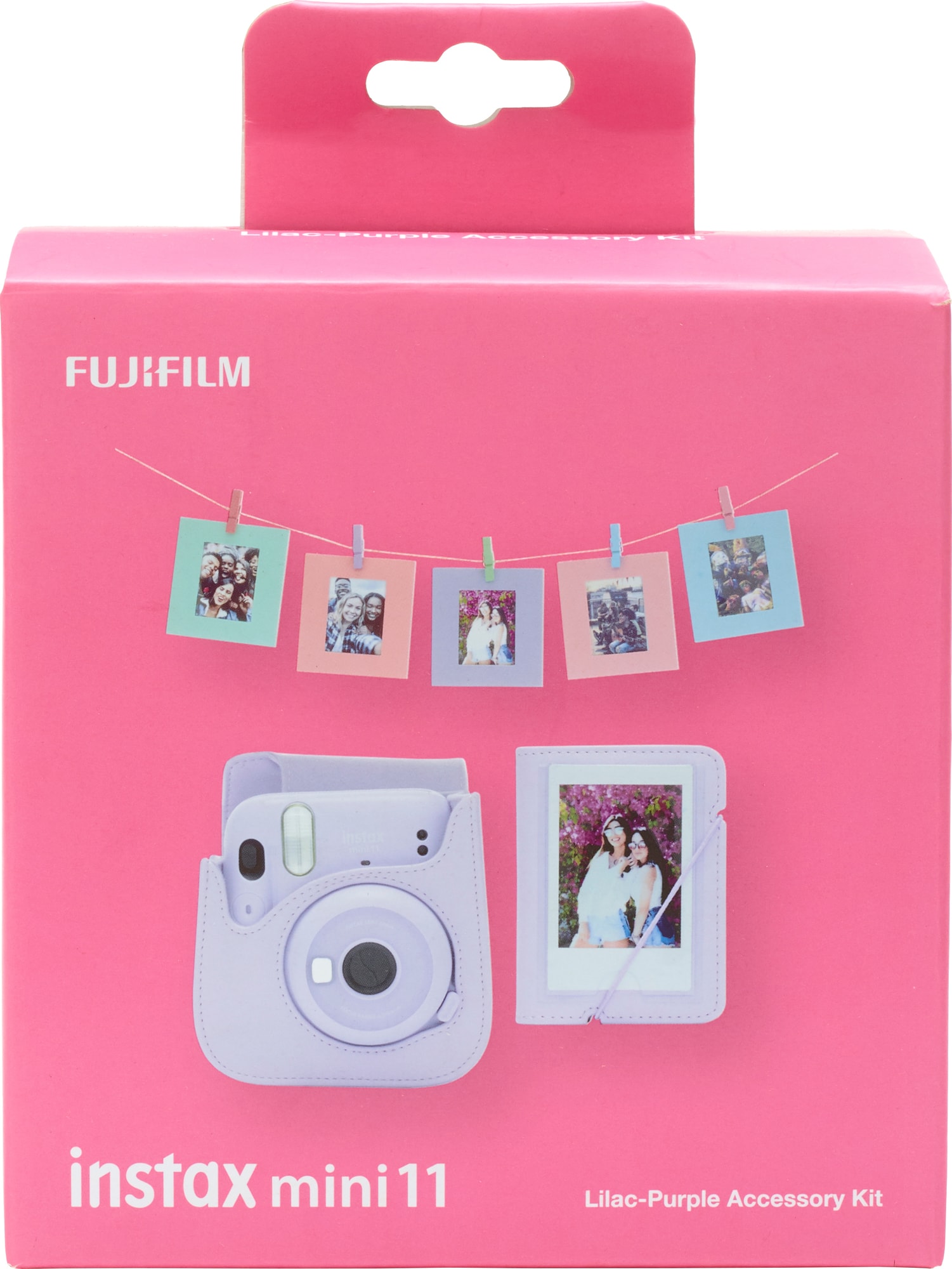 heerlijkheid doe niet Tegenslag Fujifilm Instax Mini 11 tilbehørssæt (lilla) | Elgiganten