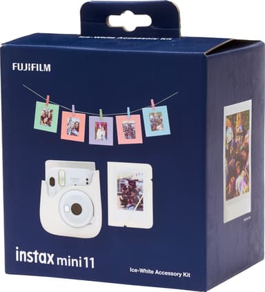 Fujifilm Instax Mini 11 tilbehørssæt (hvid)