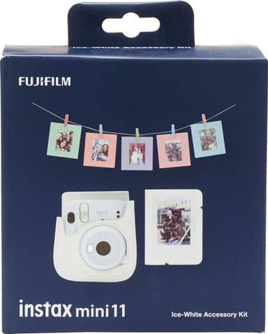 Fujifilm Instax Mini 11 tilbehørssæt (hvid)
