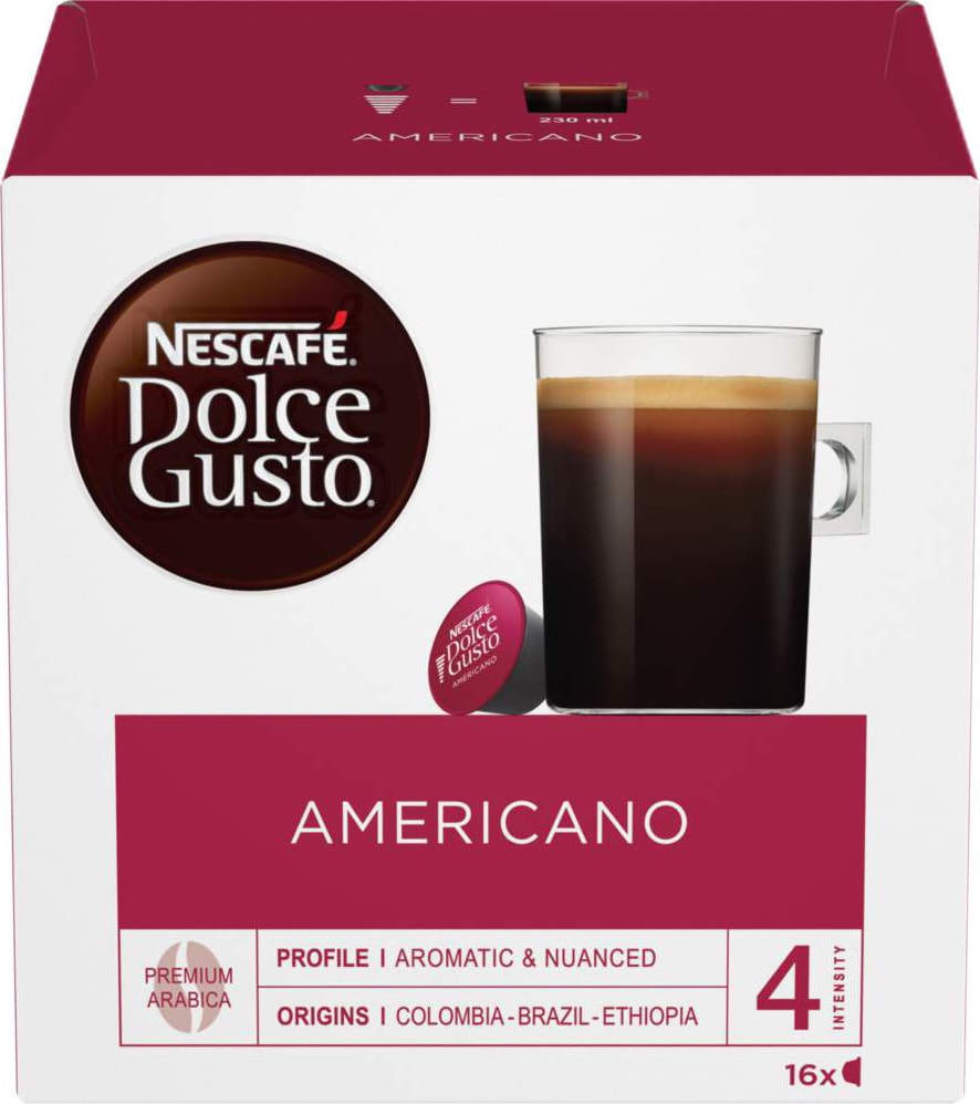NESCAFÃÂ® Dolce GustoÂ® Americano kaffekapsler 12461555 thumbnail