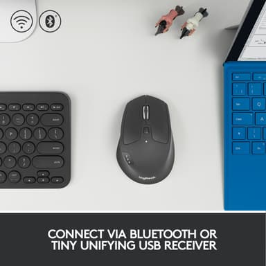 Logitech M720 Triathlon trådløs mus - sort