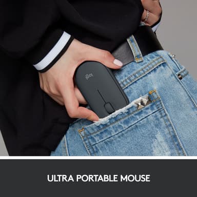 Logitech Pebble M350 trådløs mus (graphite)