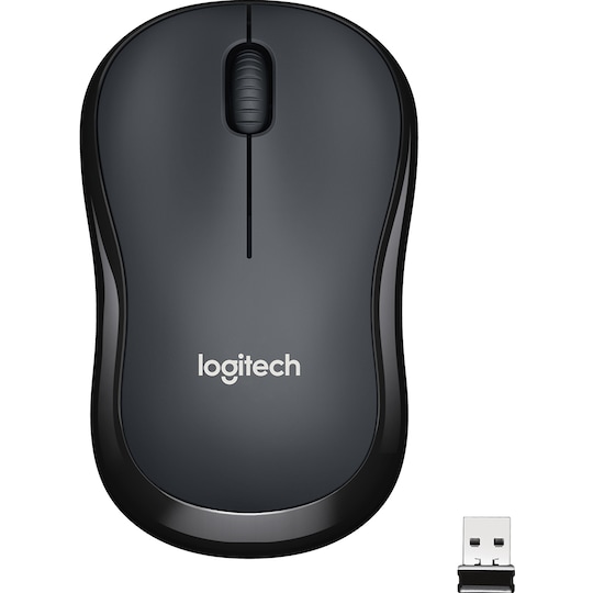 Logitech M220 Silent trådløs mus - sort