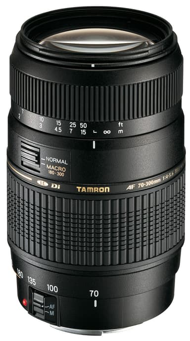 Tamron 70-300mm Di tele zoom objektiv til Canon