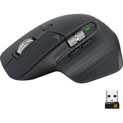 Logitech MX Master 3 trådløs mus (sort)