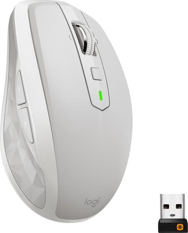 Logitech MX Anywhere 2S trådløs mus (lysegrå)