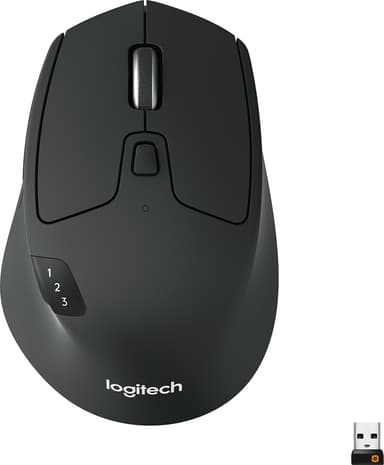 Logitech M720 Triathlon trådløs mus - sort