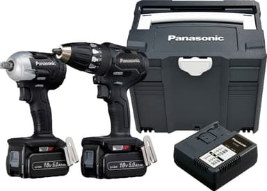 Panasonic EYC232LJ2G 18V boredriver + slagnøglesæt thumbnail