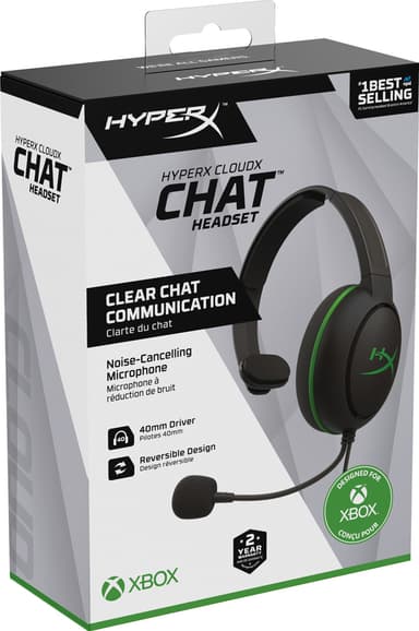 HyperX Cloud Chat gaming headset til Xbox/XBX